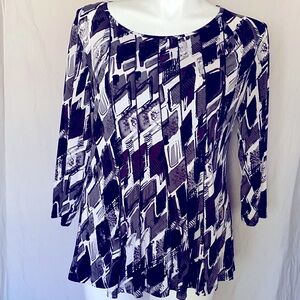 EUC Dressbarn established 1962 fit & flare blouse, 1X